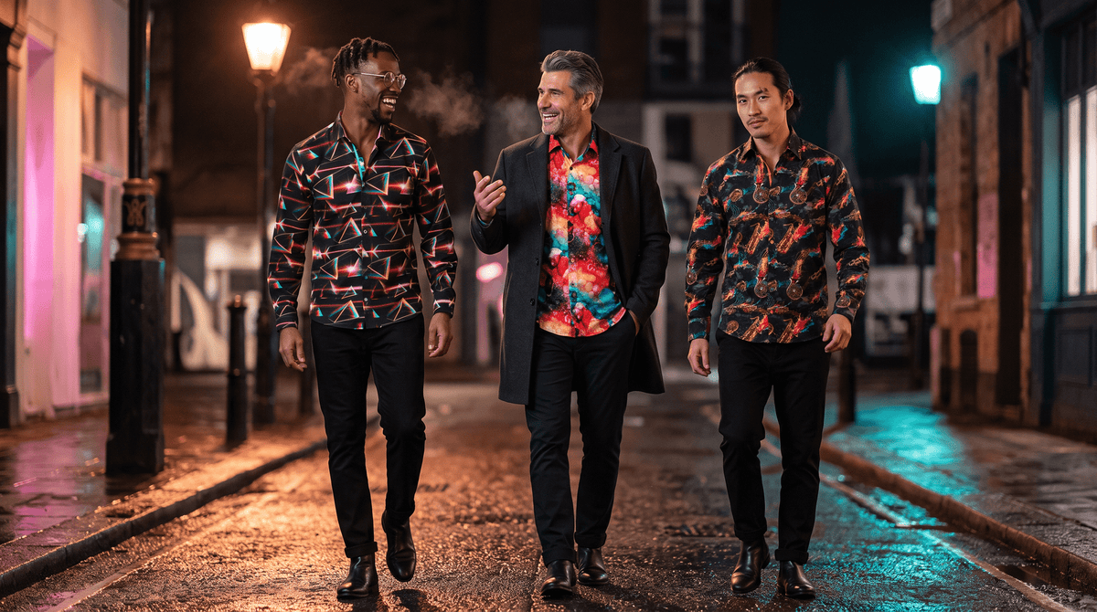 Halloween in London: What Men Should Wear to the City's Best Nights - Claudio Lugli Shirts