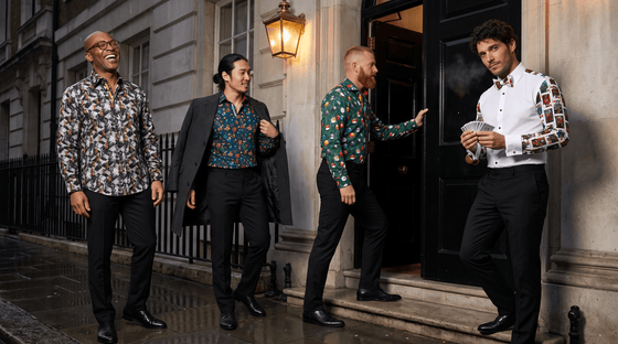 Halloween Poker Night Outfits for Men: Chess, Dice and Card Prints - Claudio Lugli Shirts