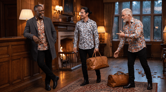 Halloween Weekend Away: The Dark-Season Packing List for Men - Claudio Lugli Shirts