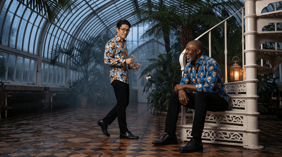 Skull and Butterfly: The Softer Skull for Men Who Don't Do Goth - Claudio Lugli Shirts