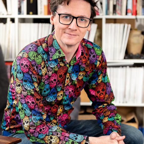 What Shirts Does Ed Byrne Wear on Mock the Week? The Claudio Lugli Story Behind the Camera & Skull Shirts - Claudio Lugli Shirts