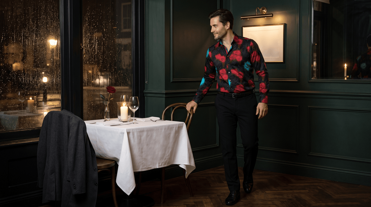 What to Wear on a Halloween Date Night - Claudio Lugli Shirts