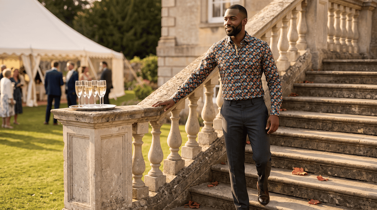 What to Wear to a September Wedding: The Autumn Wedding Guest Shirt Guide for Men - Claudio Lugli Shirts