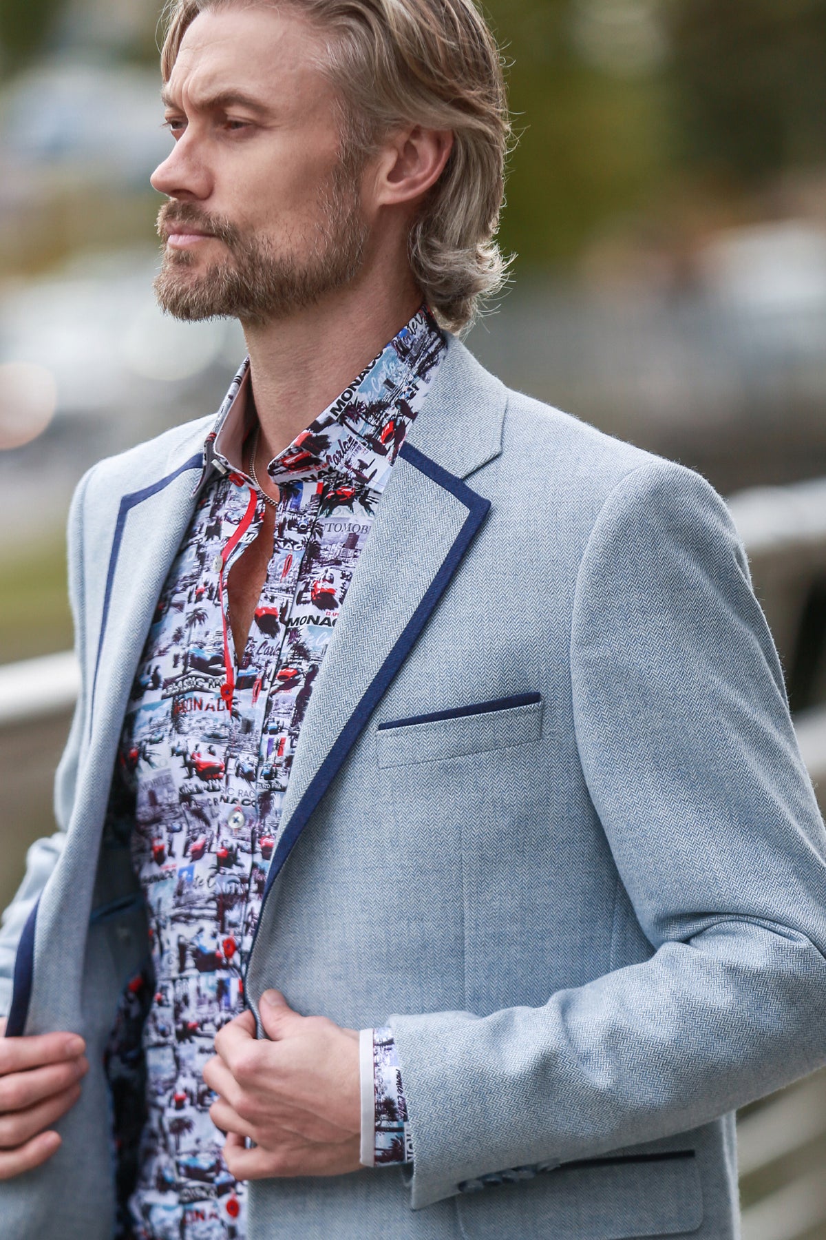 The Versatile Herringbone Jacket
