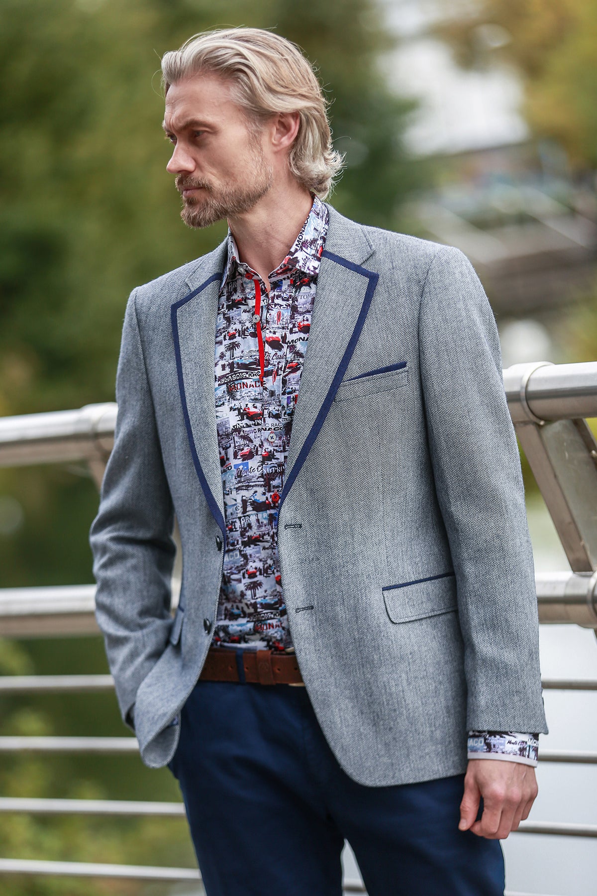 The Versatile Herringbone Jacket