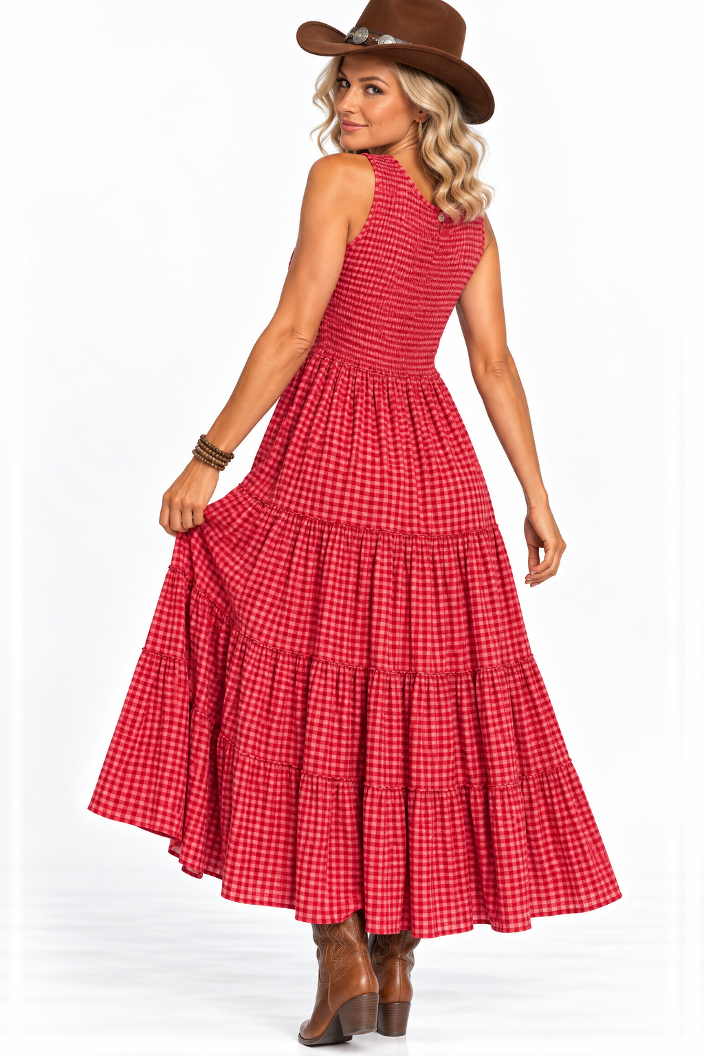 Cowgirl Gingham Dress