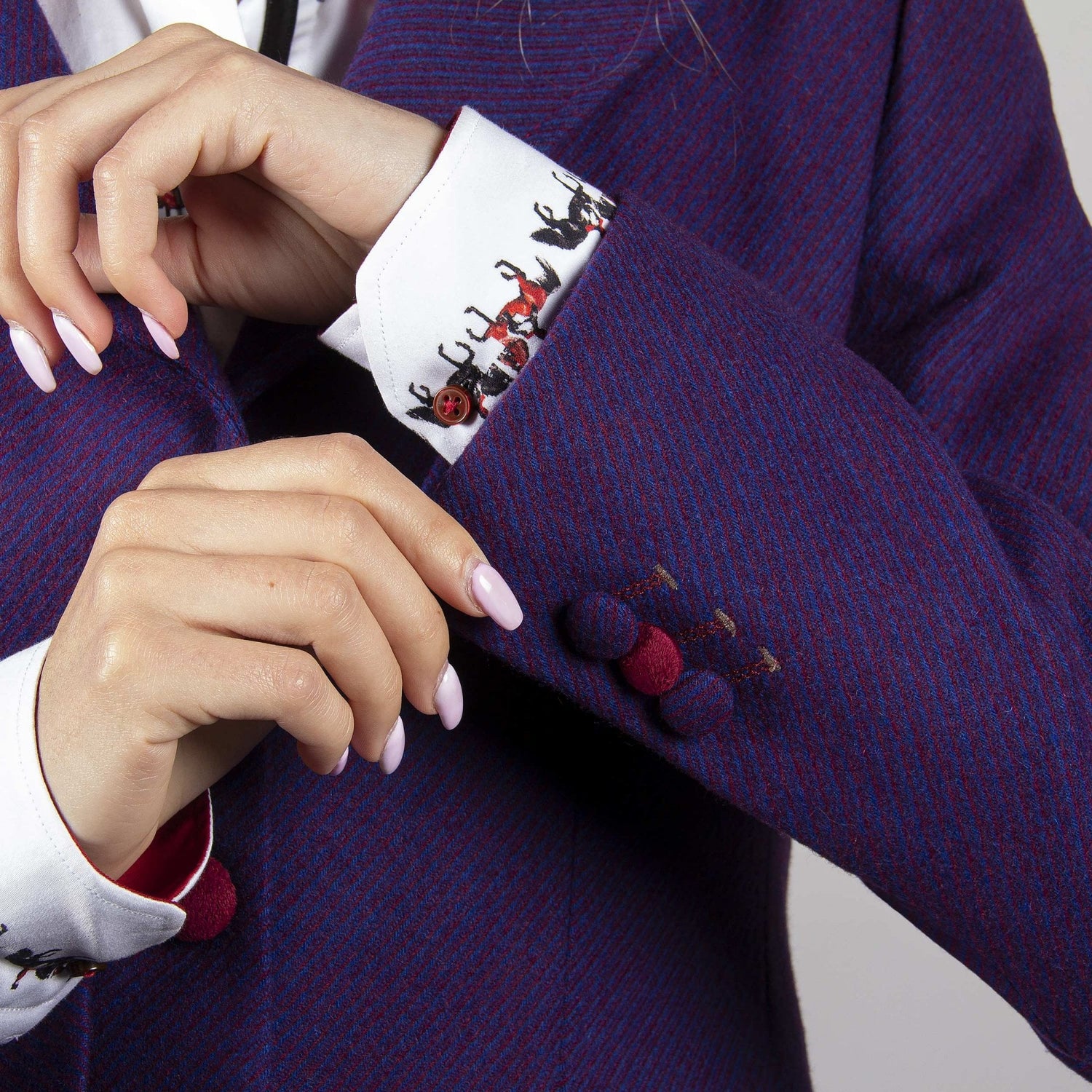 ARIZONA WOOL WOMENS JACKET - Premium Men's Patterned Shirt by Claudio Lugli | Bold Design, Tailored Fit, Best Printed Shirts