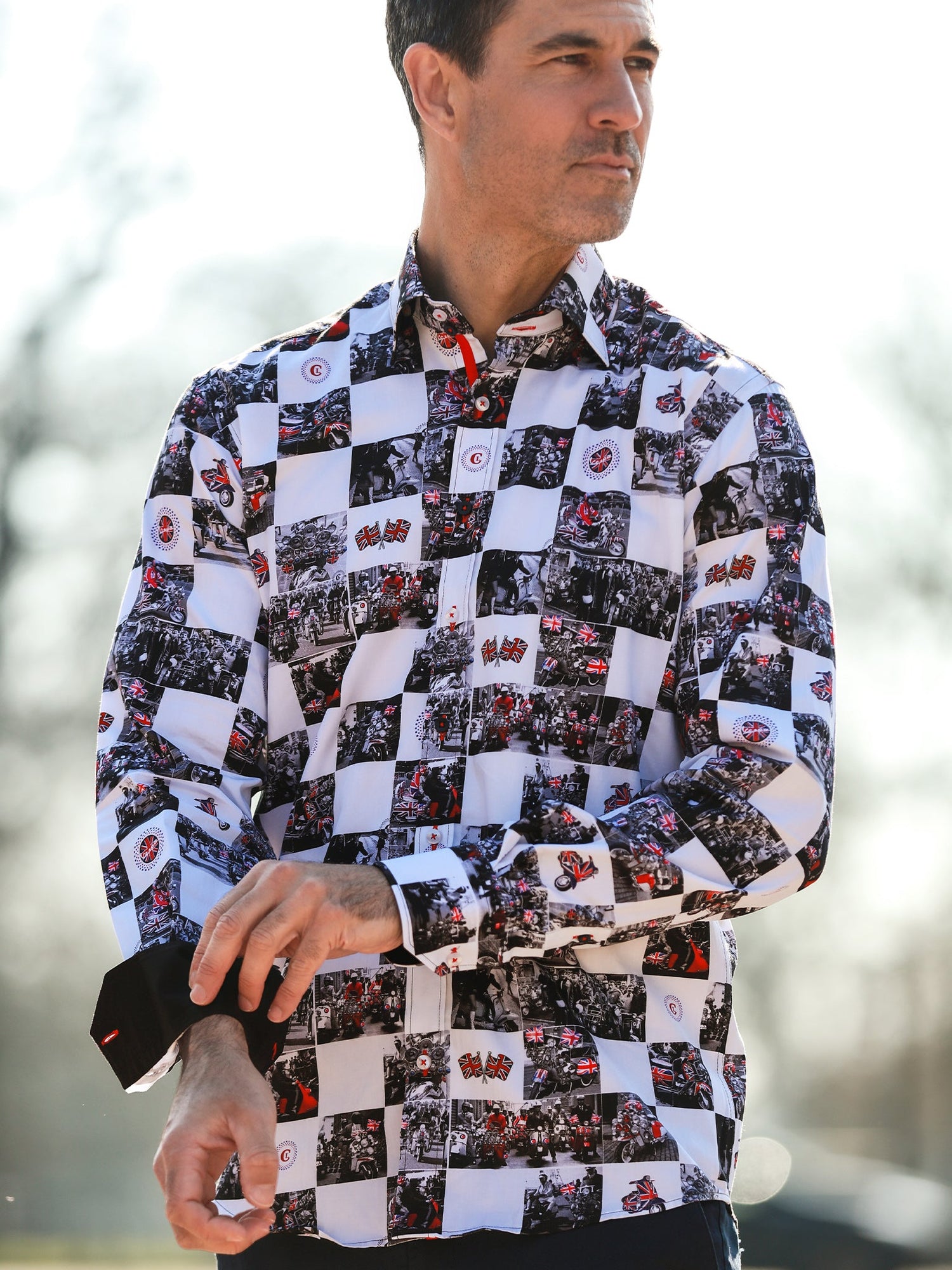 BEST OF BRITAIN PRINT SHIRT - Claudio Lugli Shirts