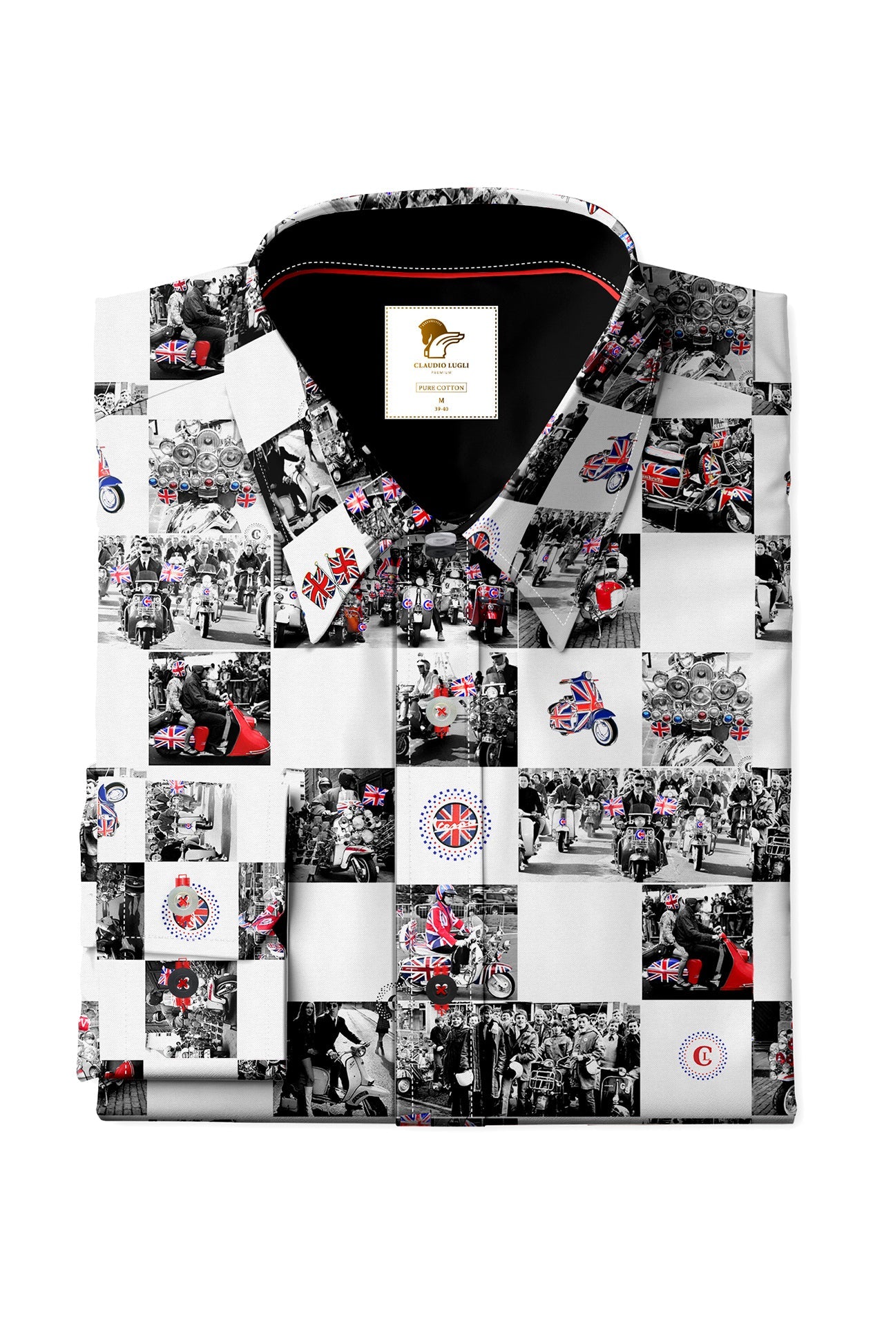 BEST OF BRITAIN PRINT SHIRT - Claudio Lugli Shirts