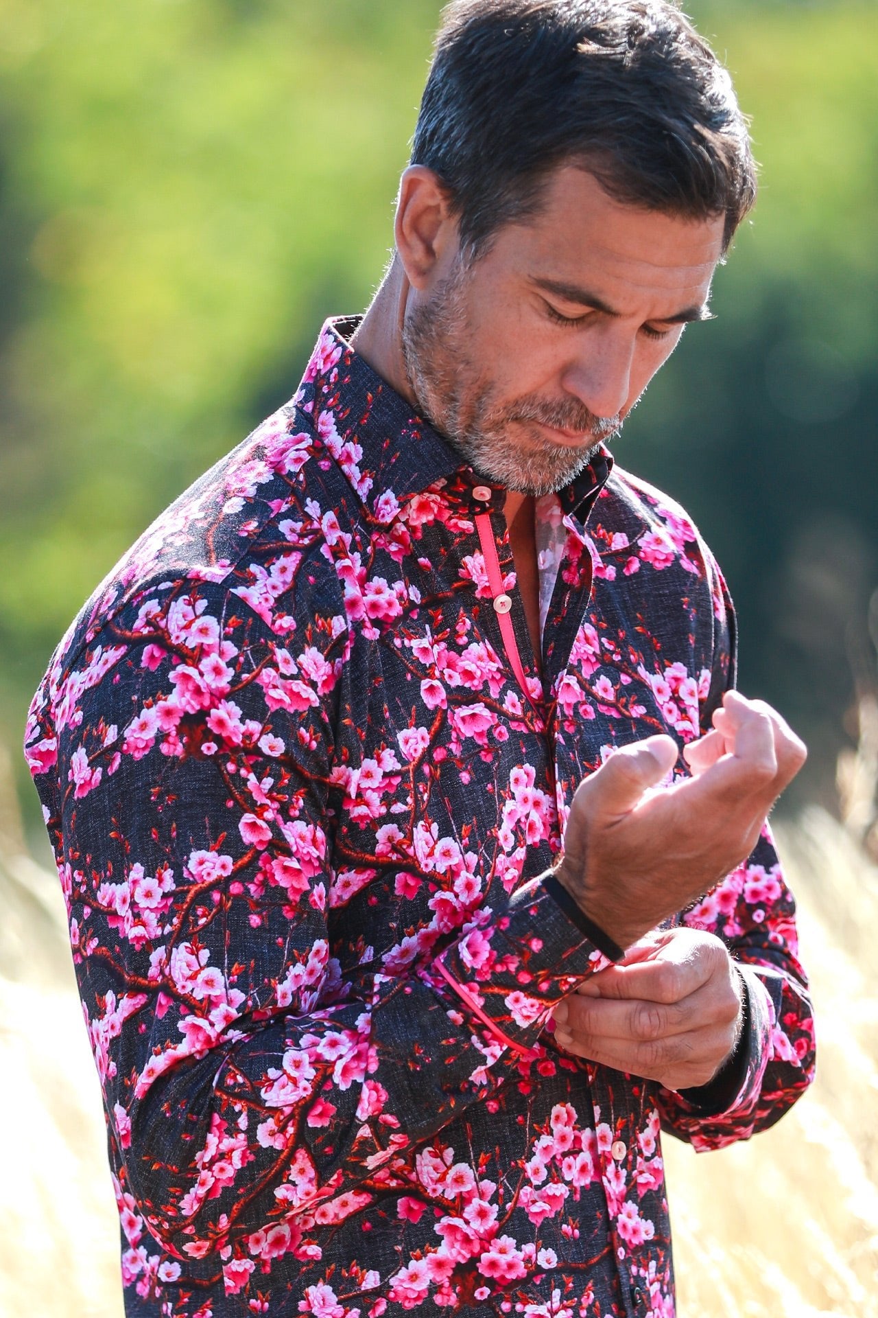 BLOSSOM PRINT SHIRT - Claudio Lugli Shirts