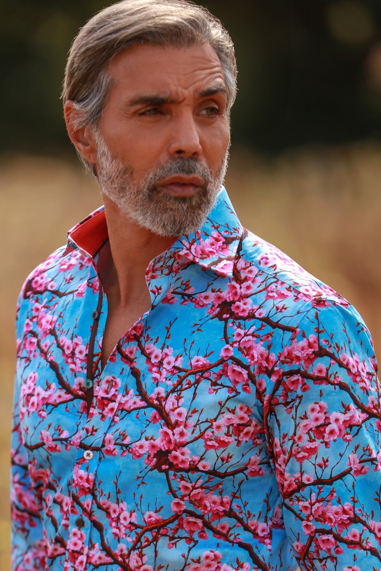 BLOSSOM PRINT SHIRT – Premium Men's Patterned Shirt by Claudio Lugli | Bold Design, Tailored Fit, Best Printed Shirts