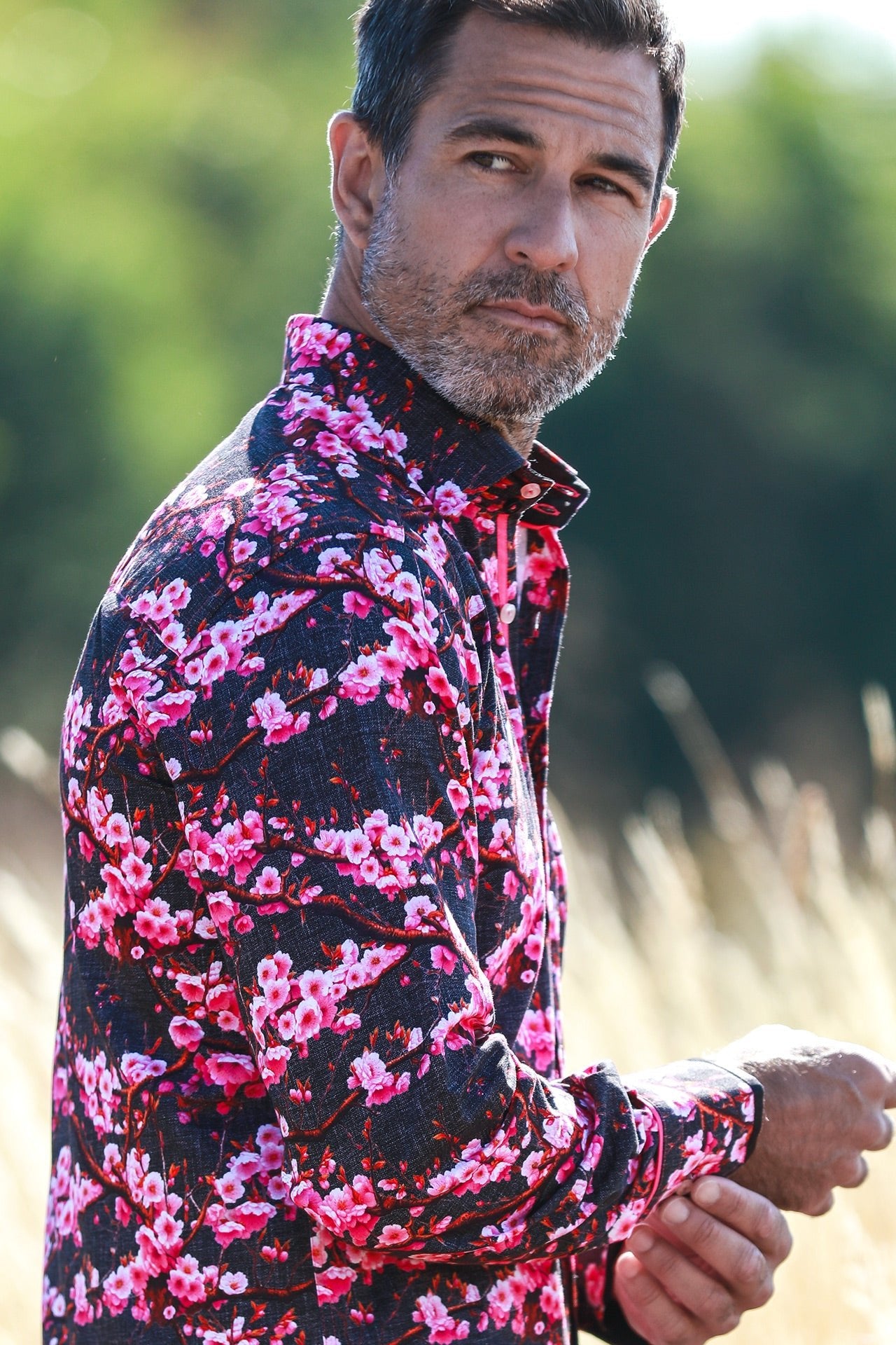 BLOSSOM PRINT SHIRT - Claudio Lugli Shirts
