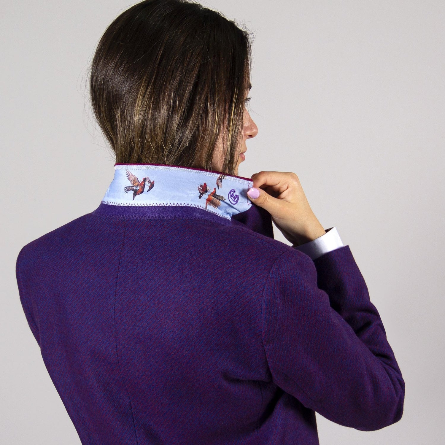 CALIFORNIA WOOL WOMENS JACKET - Premium Men's Patterned Shirt by Claudio Lugli | Bold Design, Tailored Fit, Best Printed Shirts