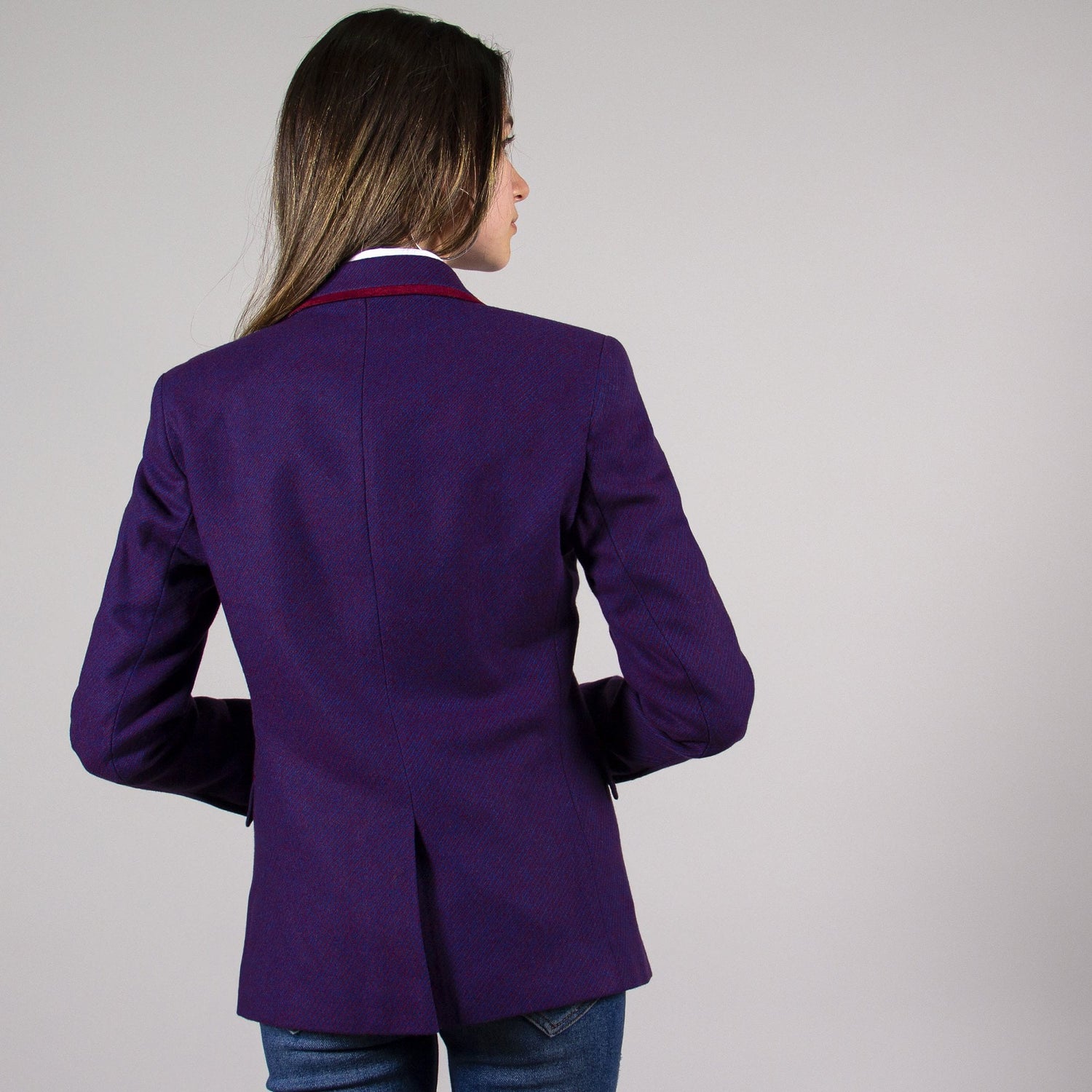 CALIFORNIA WOOL WOMENS JACKET - Premium Men's Patterned Shirt by Claudio Lugli | Bold Design, Tailored Fit, Best Printed Shirts