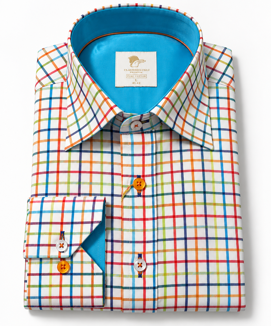 Candy Check Shirt - Claudio Lugli Shirts