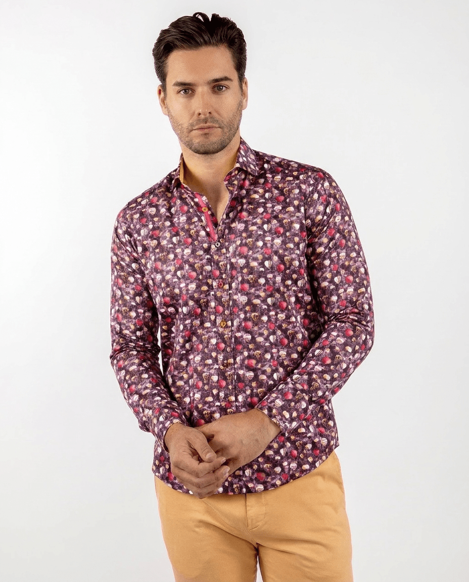Cappadocia Floating Hot Air Balloons Print Shirt - Claudio Lugli Shirts
