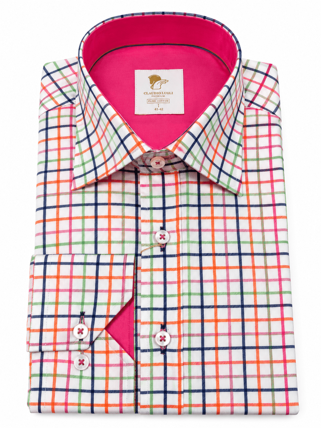Carnival Check Shirt - Claudio Lugli Shirts