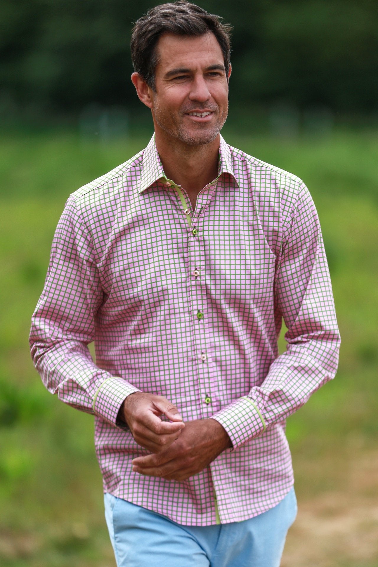 CHECK PATTERNED SHIRT - Claudio Lugli Shirts