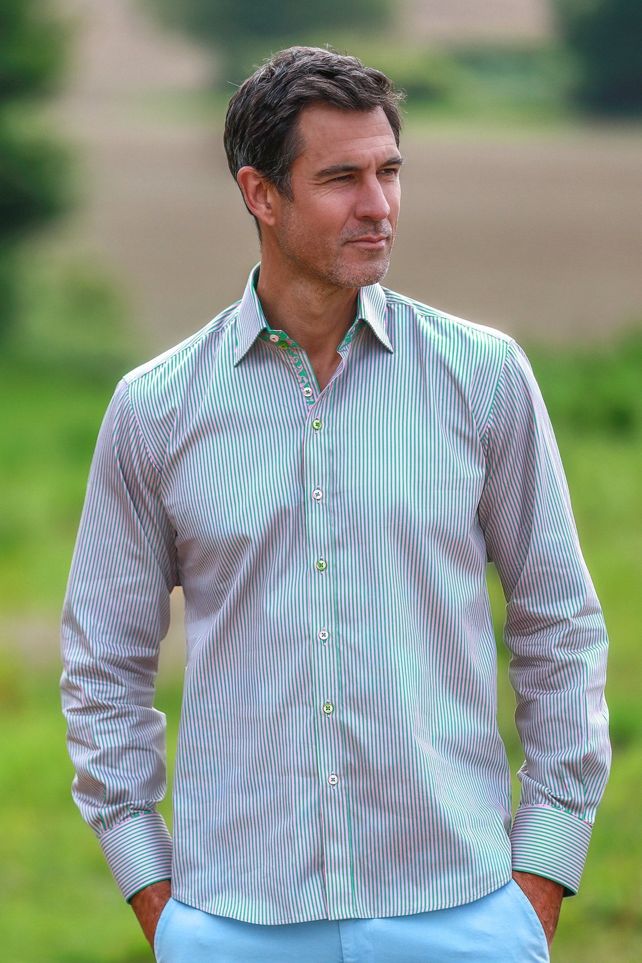 CL2549 STRIPE - Claudio Lugli Shirts