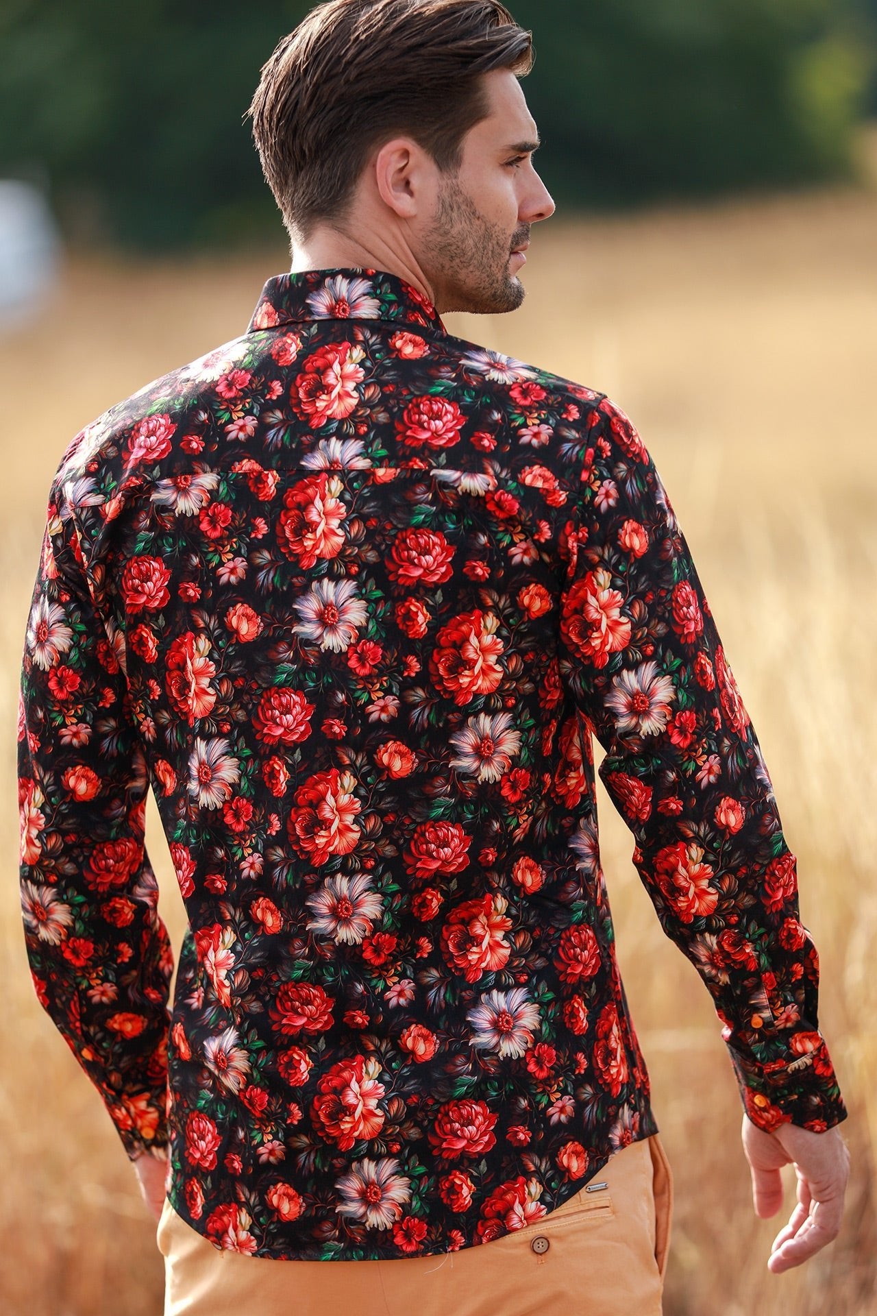 CL2569 GARDEN FLOWERS - Claudio Lugli Shirts