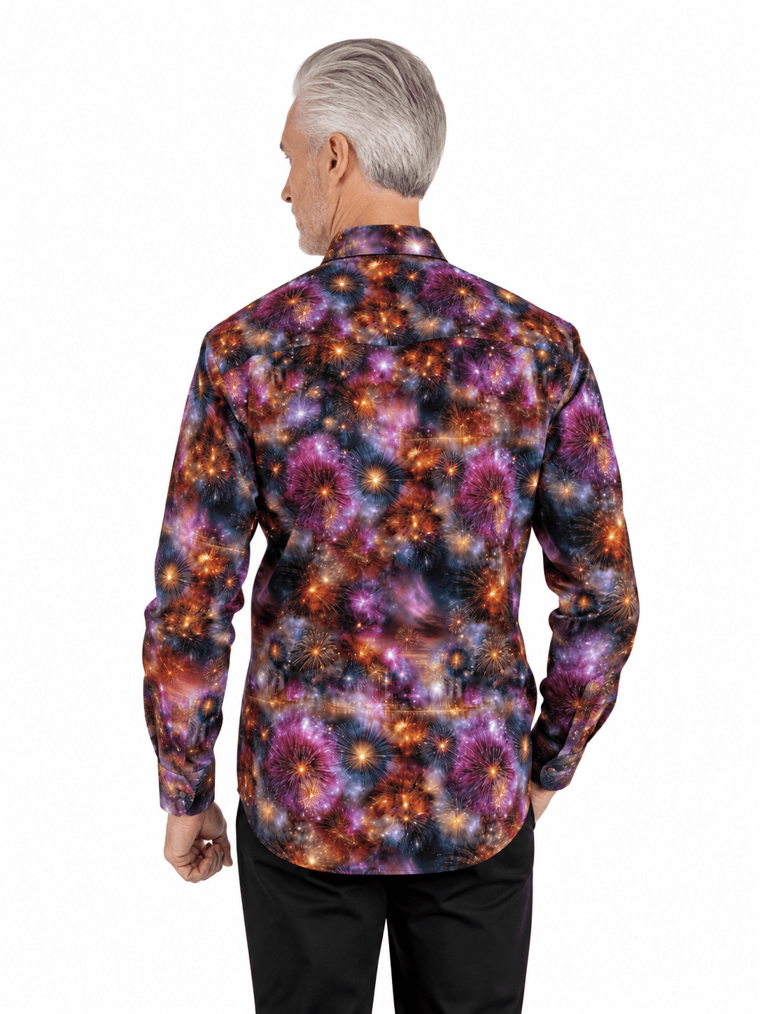CL26206 MULTICOLOUR FIREWORKS - Claudio Lugli Shirts