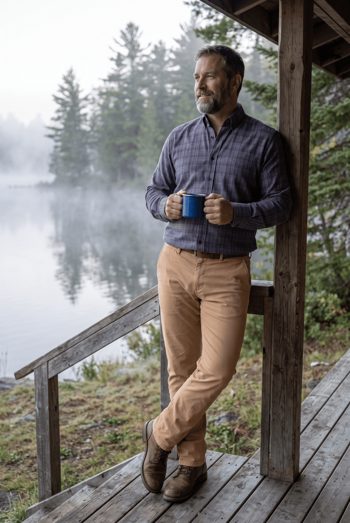 Classic Brush Cotton Shirt with Multicoloured Stripe Insert - Claudio Lugli Shirts