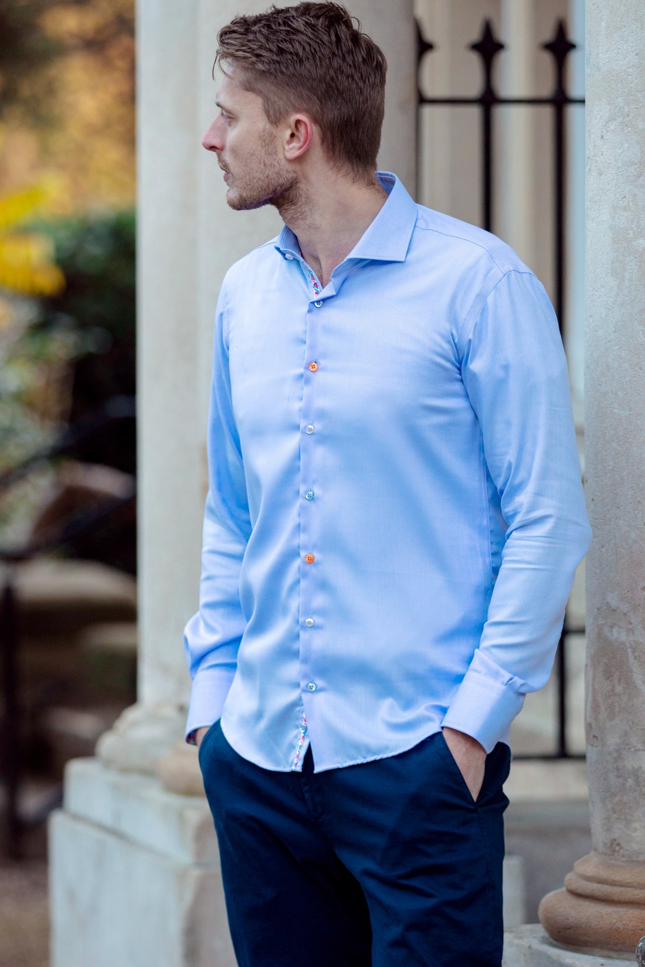 CLASSIC NON-IRON SHIRT TEXTURE SHIRT – Premium Men's Patterned Shirt by Claudio Lugli | Bold Design, Tailored Fit, Best Printed Shirts