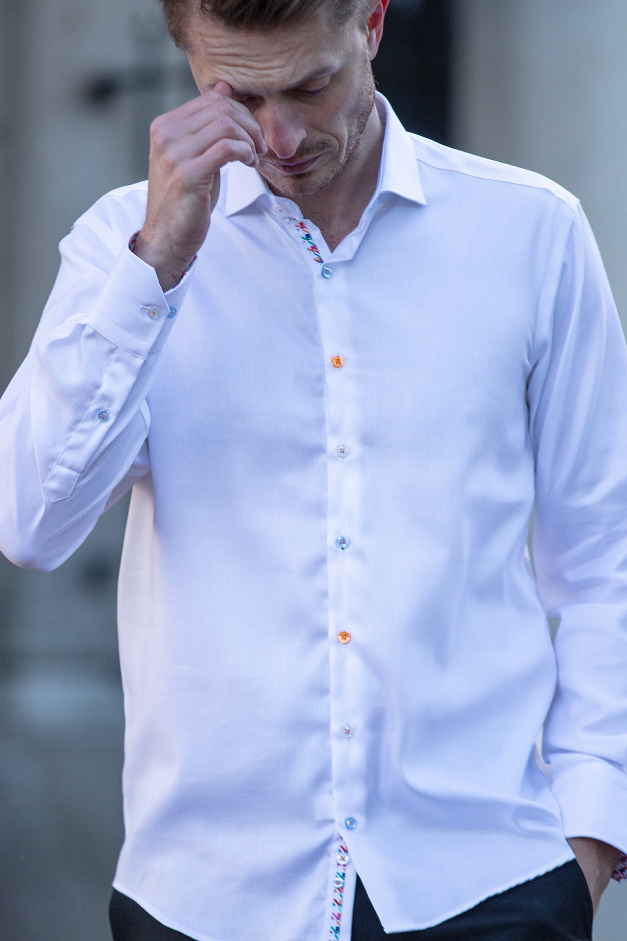 CLASSIC NON-IRON SHIRT TEXTURE SHIRT – Premium Men's Patterned Shirt by Claudio Lugli | Bold Design, Tailored Fit, Best Printed Shirts