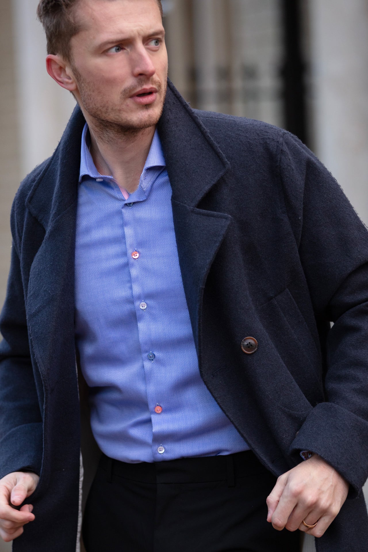 CLASSIC NON-IRON SHIRT TEXTURE SHIRT – Premium Men's Patterned Shirt by Claudio Lugli | Bold Design, Tailored Fit, Best Printed Shirts