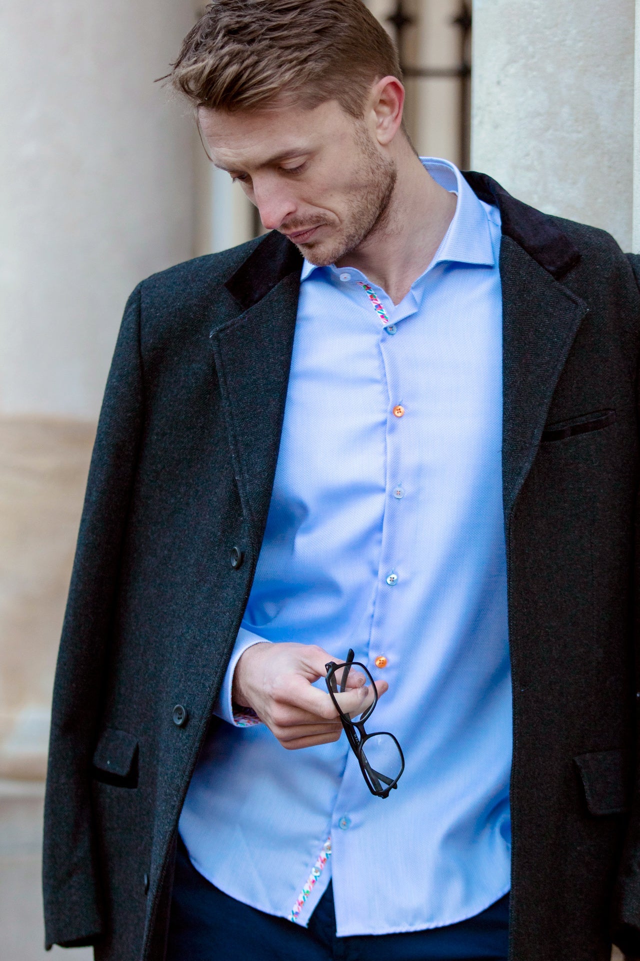 CLASSIC NON-IRON SHIRT TEXTURE SHIRT – Premium Men's Patterned Shirt by Claudio Lugli | Bold Design, Tailored Fit, Best Printed Shirts