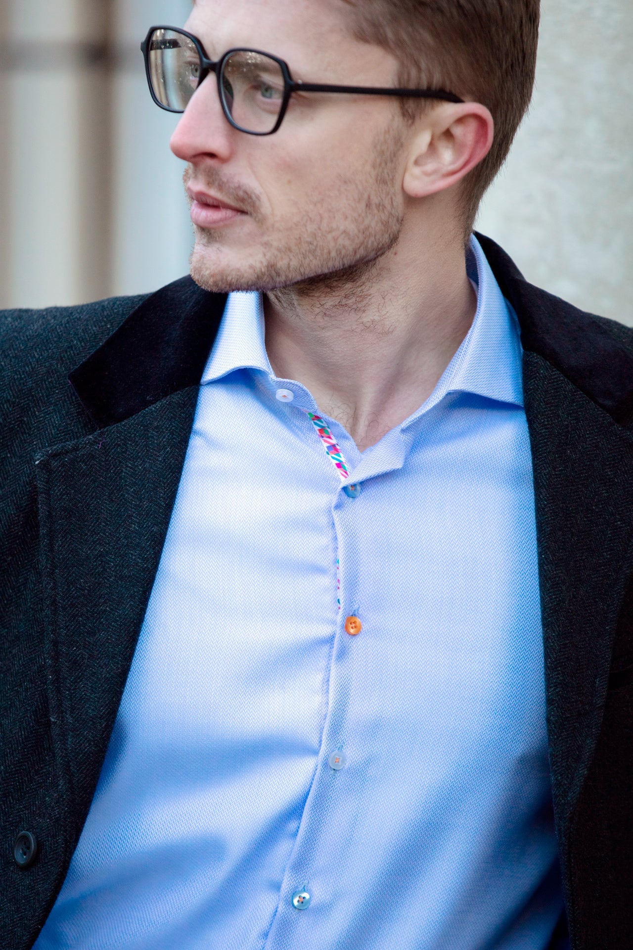 CLASSIC NON-IRON SHIRT TEXTURE SHIRT – Premium Men's Patterned Shirt by Claudio Lugli | Bold Design, Tailored Fit, Best Printed Shirts