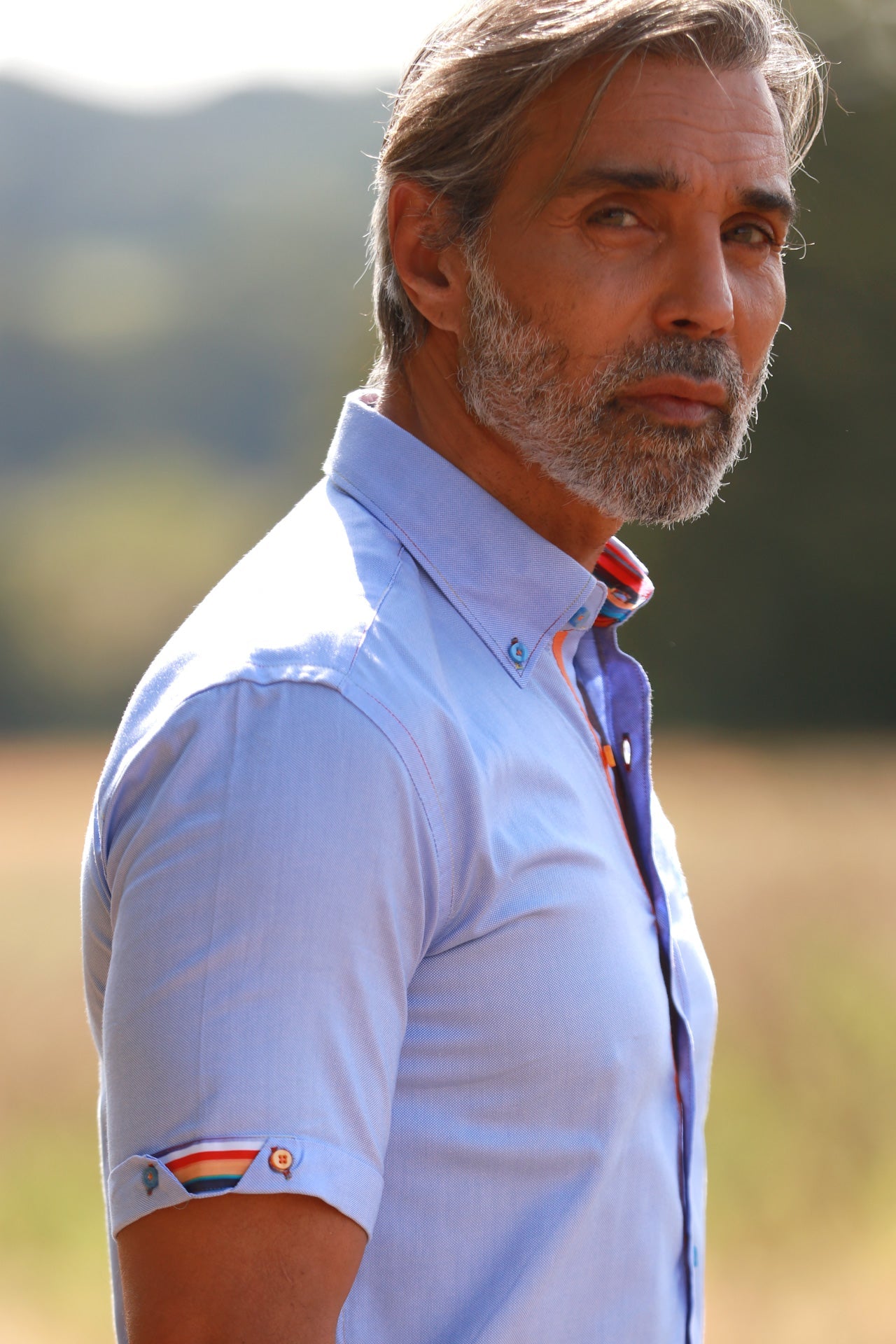 CLASSIC OXFORD SHORT SLEEVE SHIRT – Premium Men's Patterned Shirt by Claudio Lugli | Bold Design, Tailored Fit, Best Printed Shirts