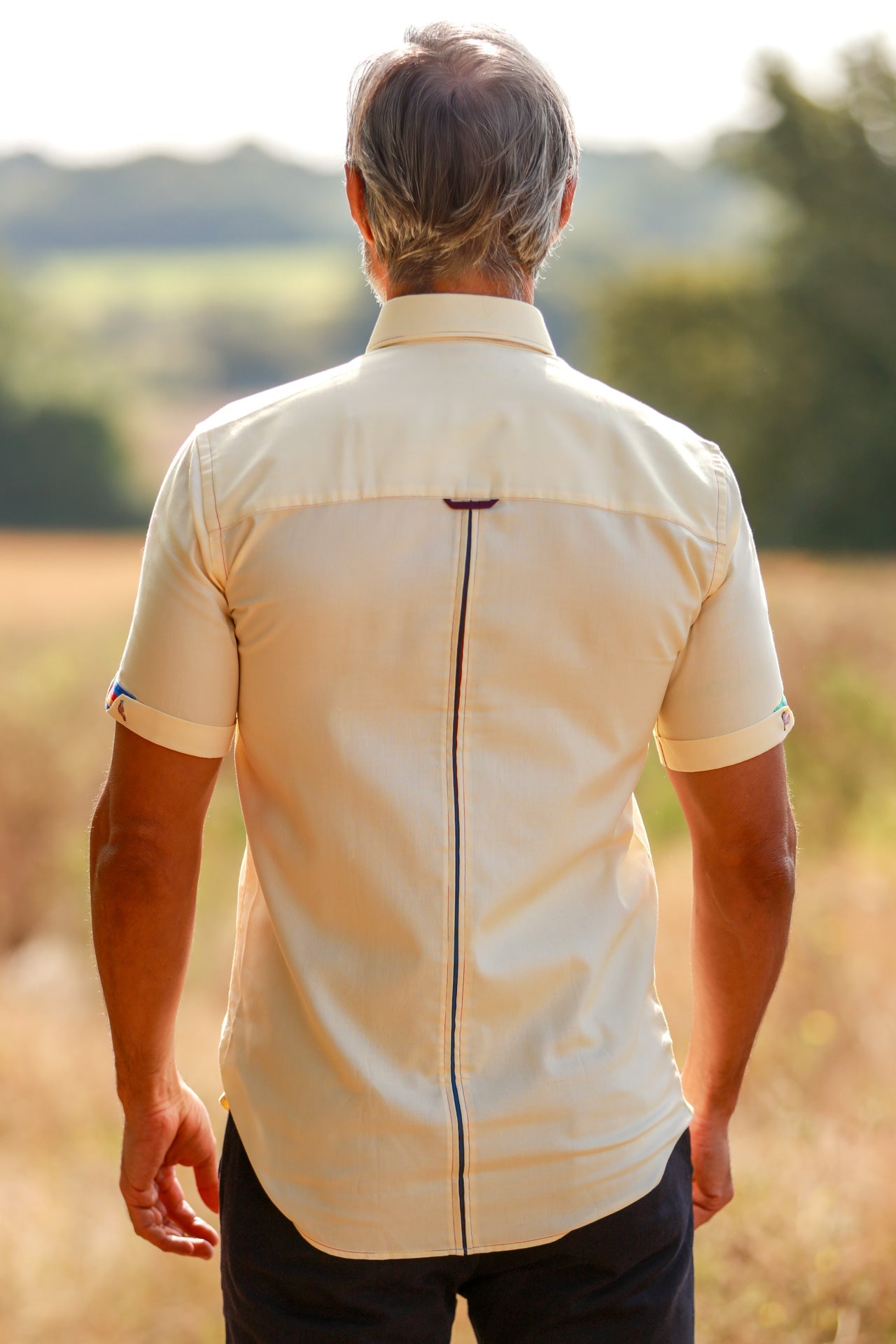 CLASSIC OXFORD SHORT SLEEVE SHIRT – Premium Men's Patterned Shirt by Claudio Lugli | Bold Design, Tailored Fit, Best Printed Shirts