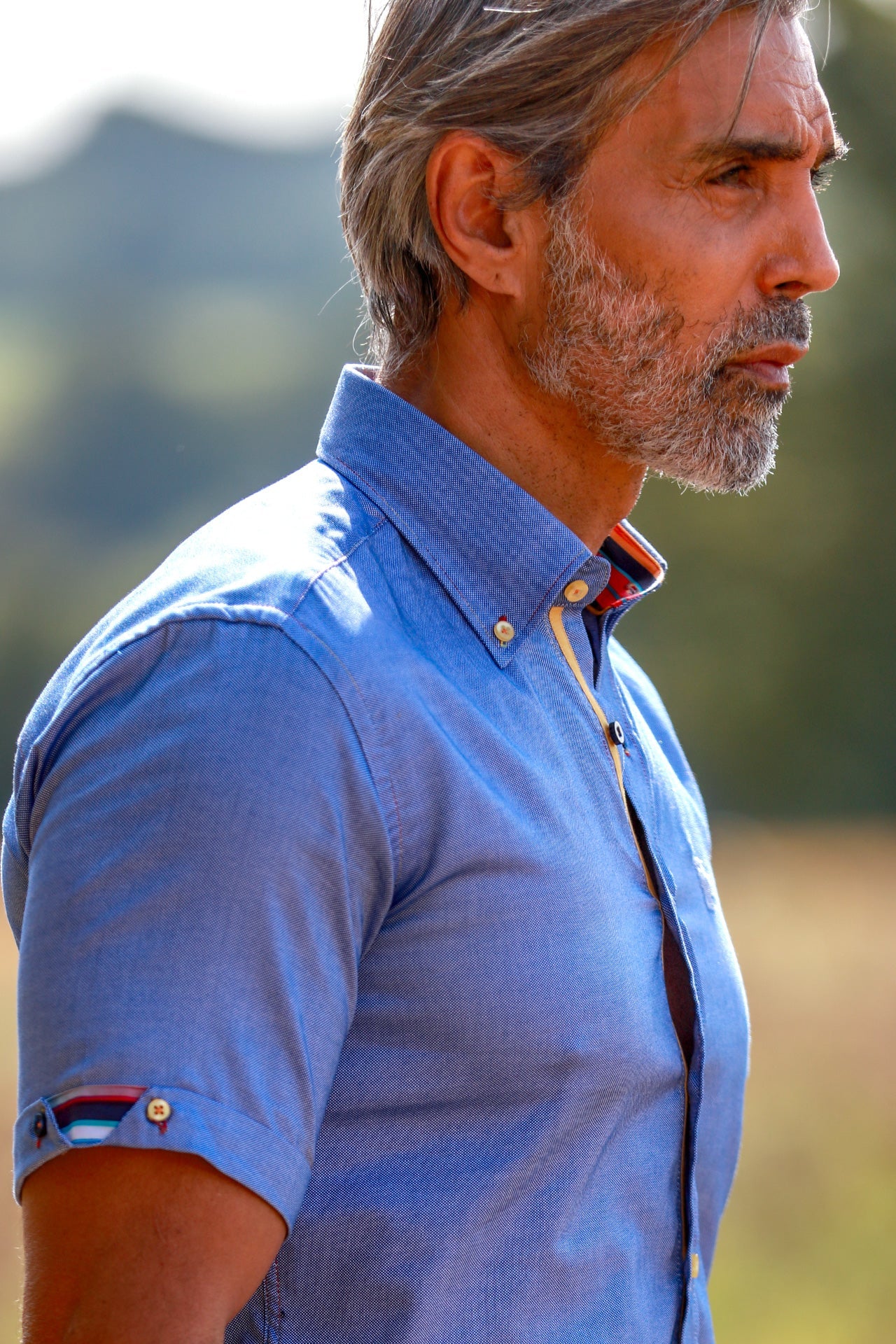 CLASSIC OXFORD SHORT SLEEVE SHIRT – Premium Men's Patterned Shirt by Claudio Lugli | Bold Design, Tailored Fit, Best Printed Shirts