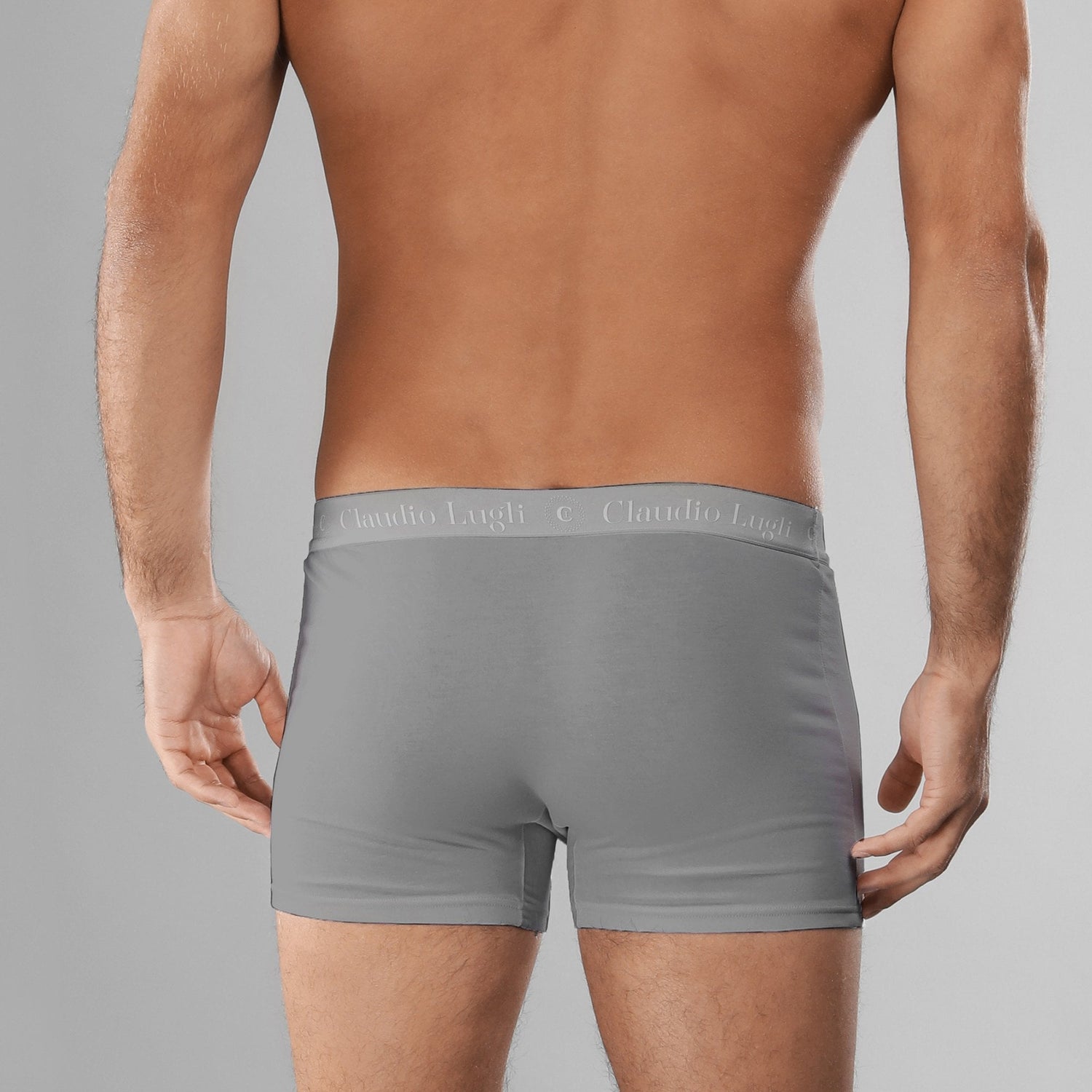 CLASSIC PLAIN BAMBOO BOXER SHORT – Premium Men's Patterned Shirt by Claudio Lugli | Bold Design, Tailored Fit, Best Printed Shirts