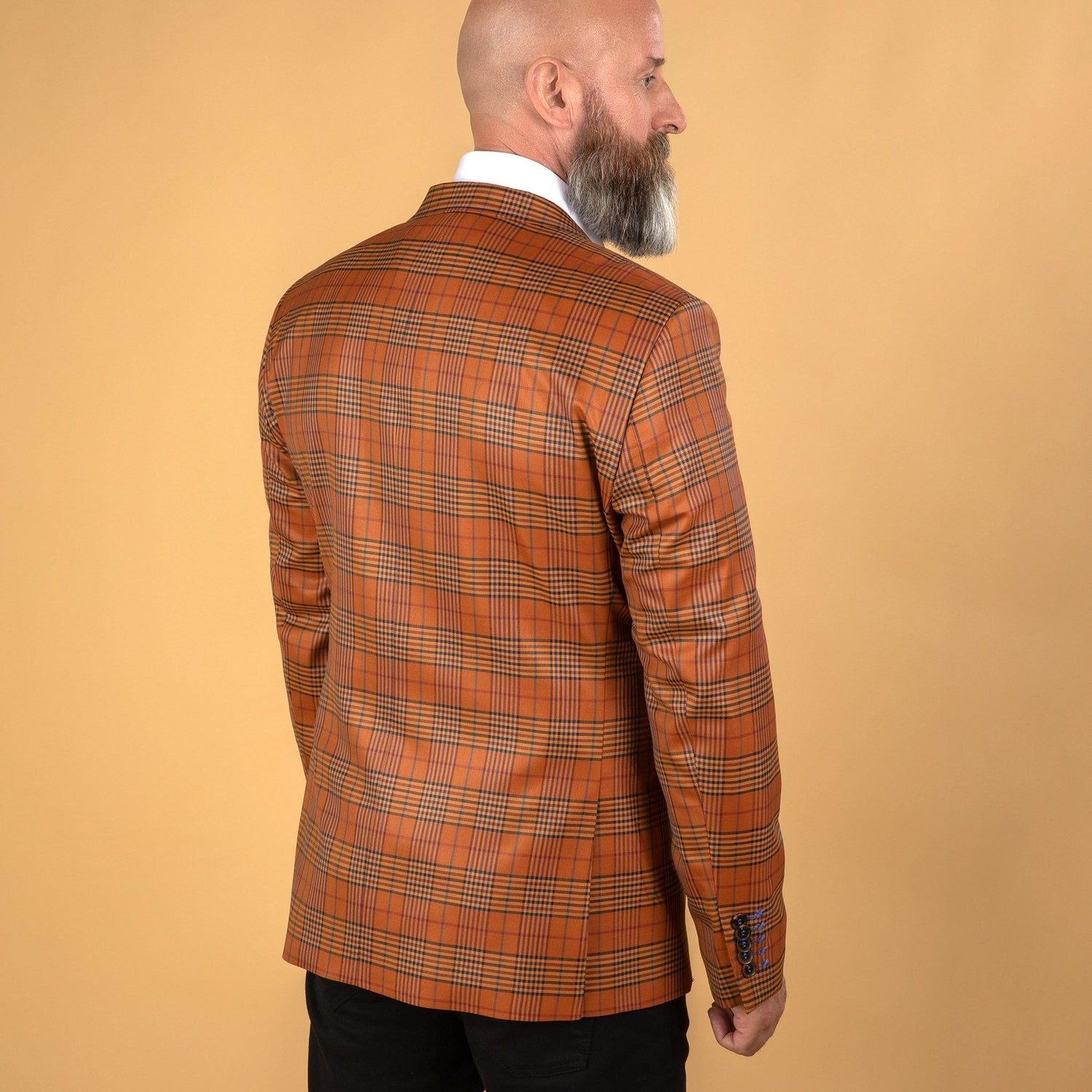 CLAUDIO LUGLI CHECK JACKET CLJ1910 – Premium Men's Patterned Shirt by Claudio Lugli | Bold Design, Tailored Fit, Best Printed Shirts