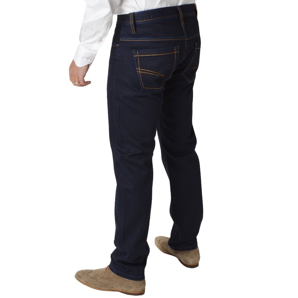 CLAUDIO LUGLI DARK WASH NAVY JEANS - Claudio Lugli Shirts