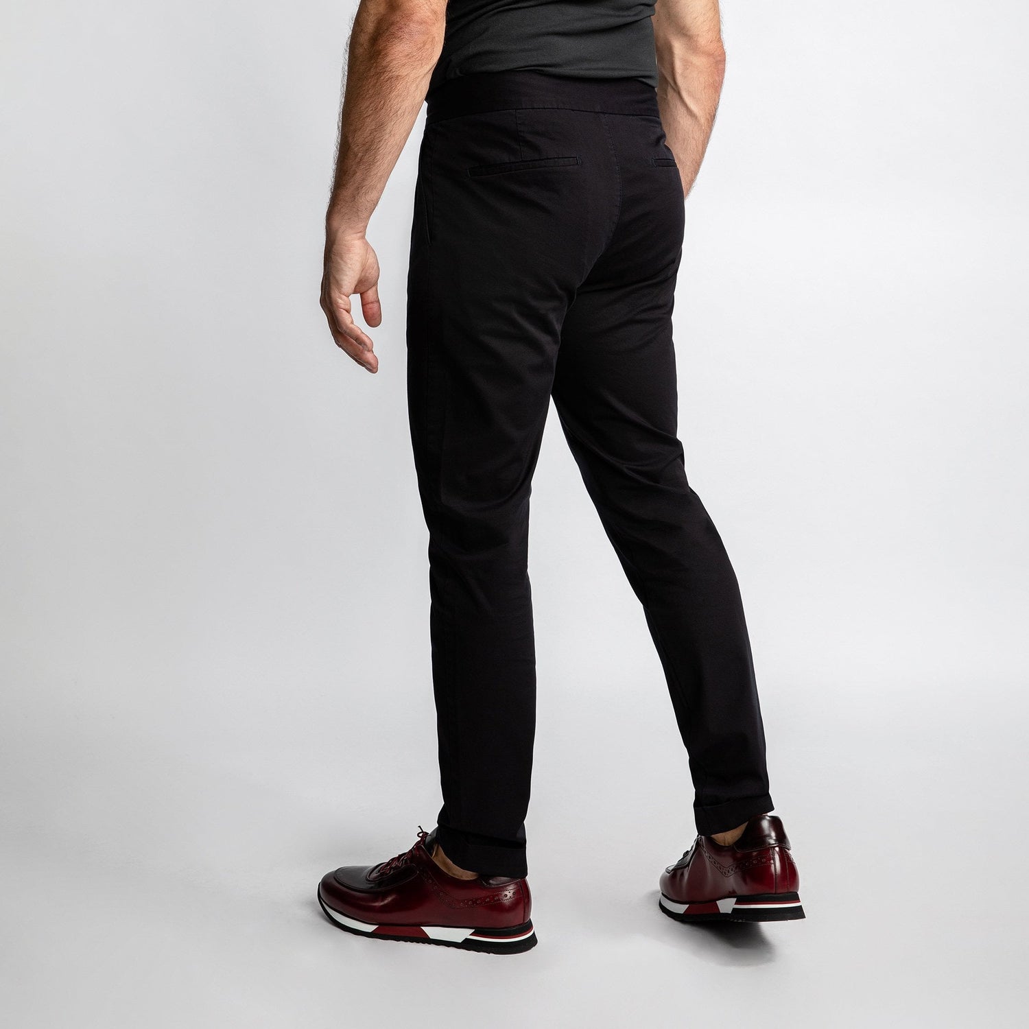 CLAUDIO LUGLI FITTED CHINO TROUSERS /23 - Premium Men's Patterned Shirt by Claudio Lugli | Bold Design, Tailored Fit, Best Printed Shirts