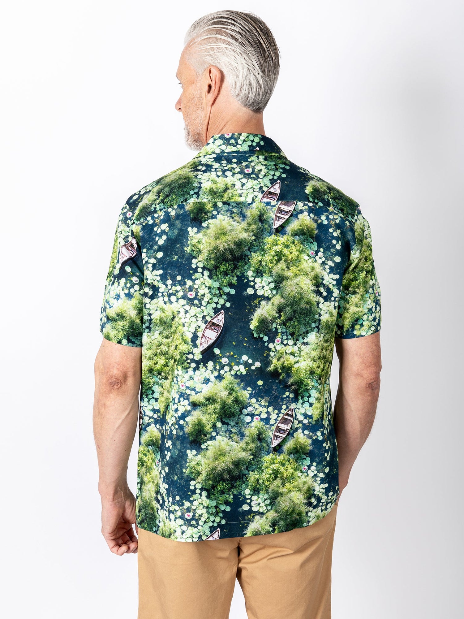 CLSH 2608 GREEN LAGOON - Claudio Lugli Shirts