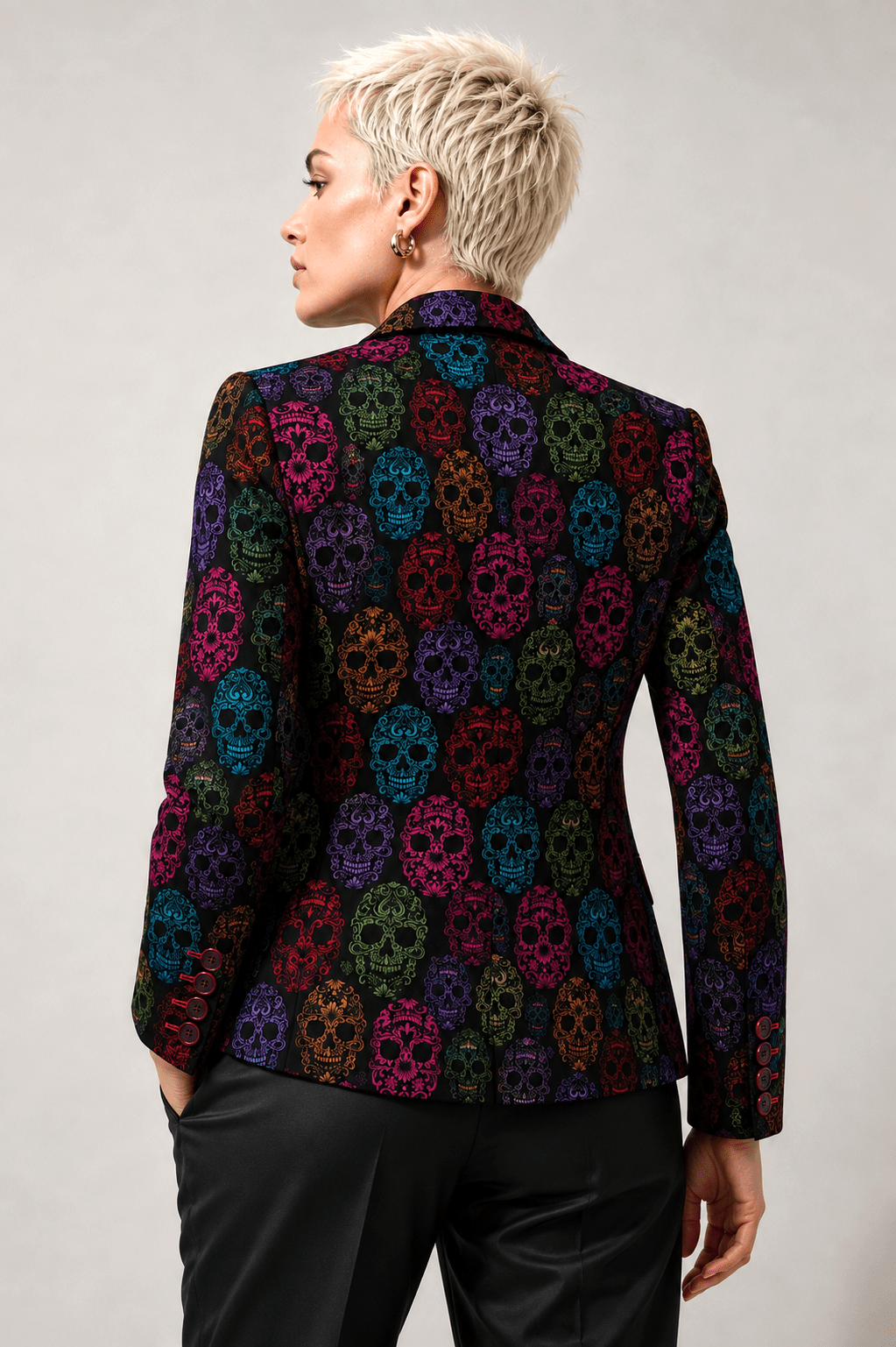 CLWJ2610 BLACK SKULL - Claudio Lugli Shirts