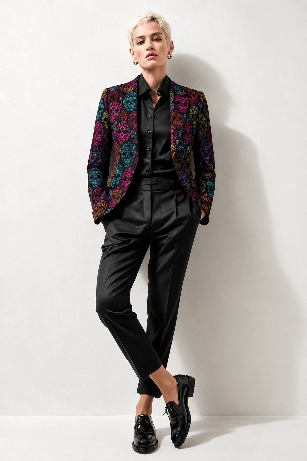 CLWJ2610 BLACK SKULL - Claudio Lugli Shirts