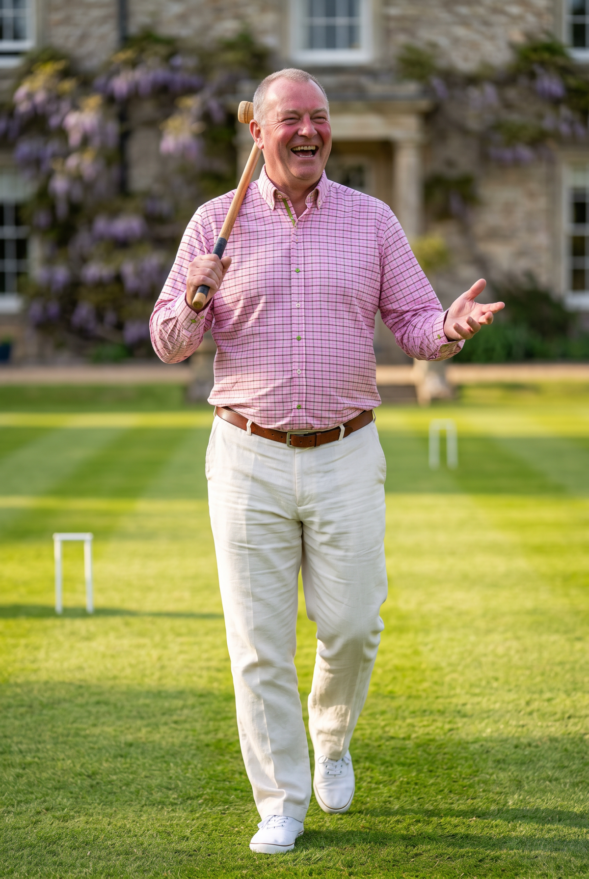 Country Check Print Shirt - Pink - Claudio Lugli Shirts