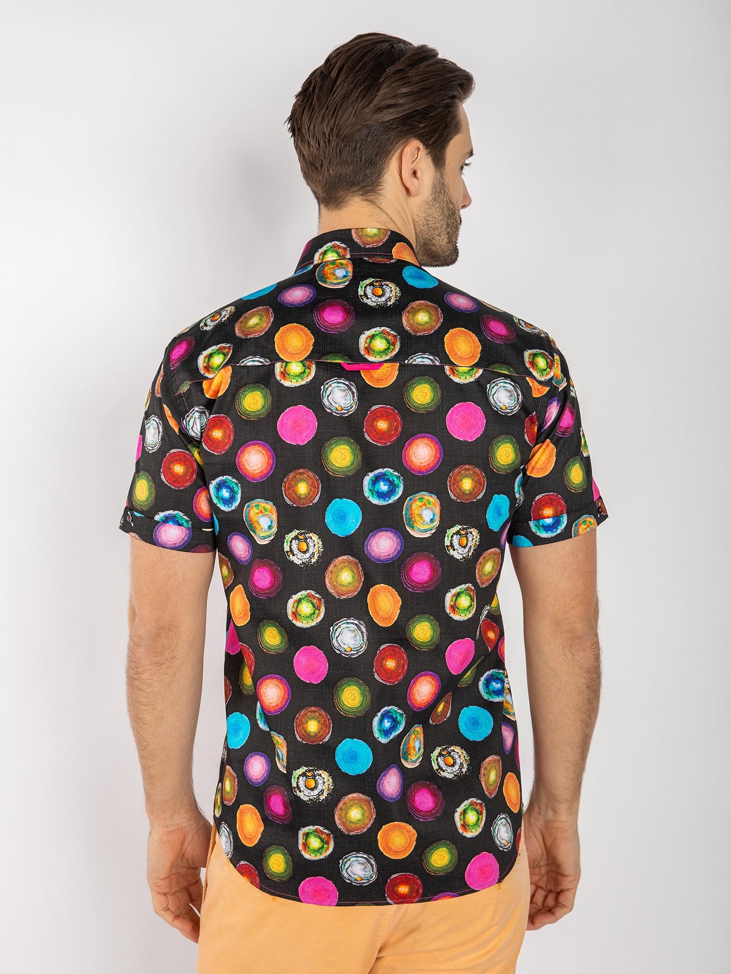 CRYSTAL CORE SHORT SLEEVE SHIRT - Claudio Lugli Shirts