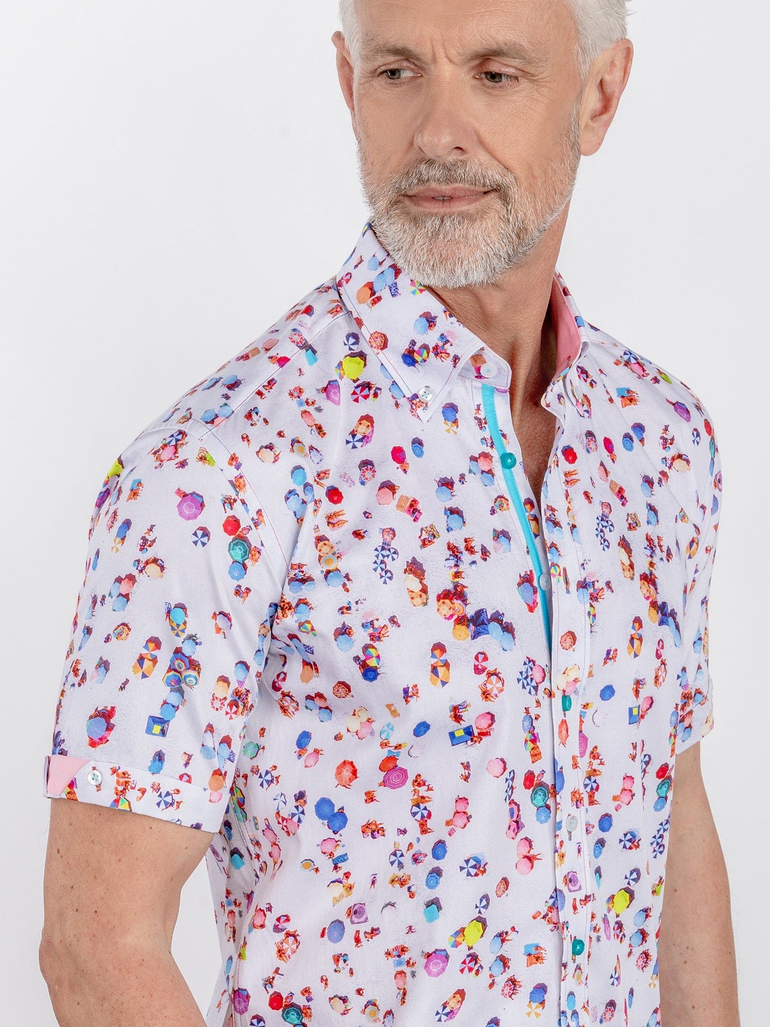 DRONE BEACH PRINTED SHORT SLEEVE - Claudio Lugli Shirts