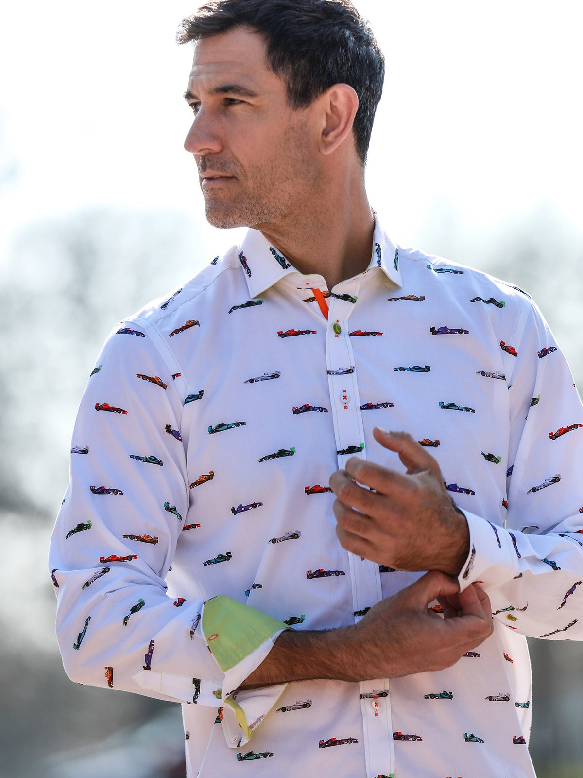 F1 Icon Cars Print Shirt - Claudio Lugli Shirts