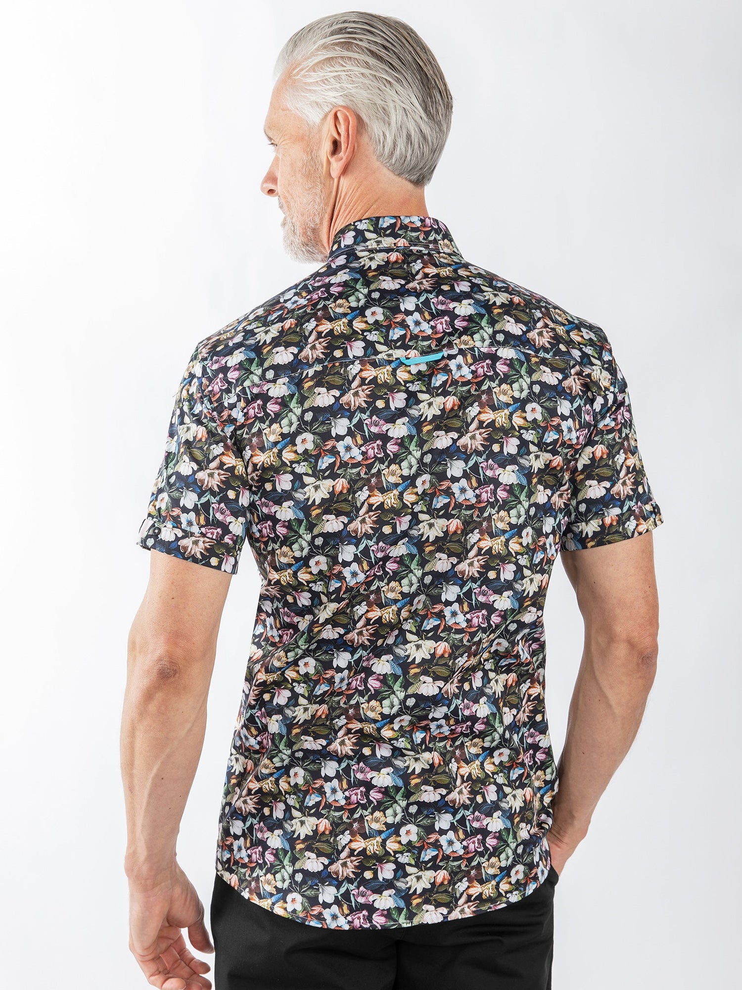 FLORAL SHORT SLEEVE SHIRT - Claudio Lugli Shirts