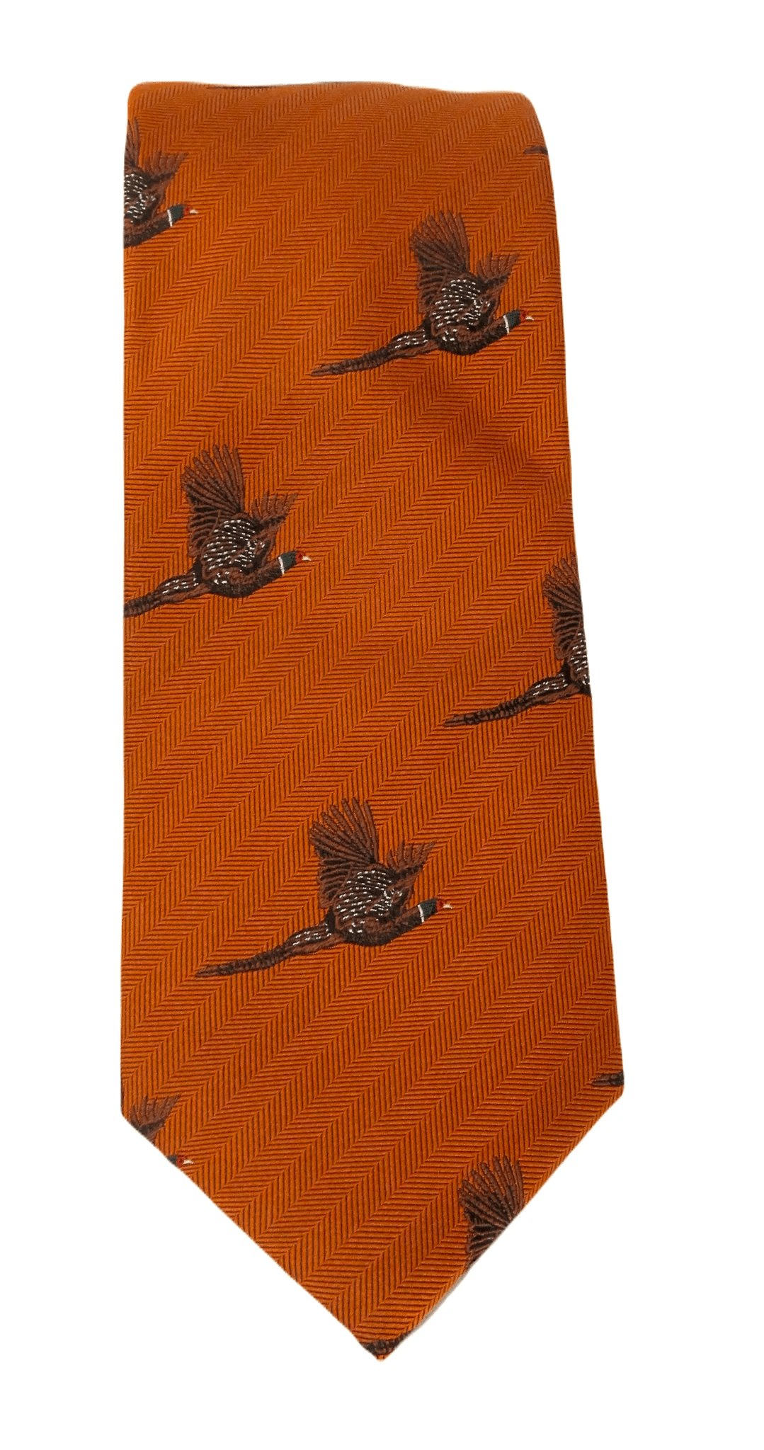 Flying Pheasant Country Silk Neck - Tie by Van Buck - Claudio Lugli Shirts