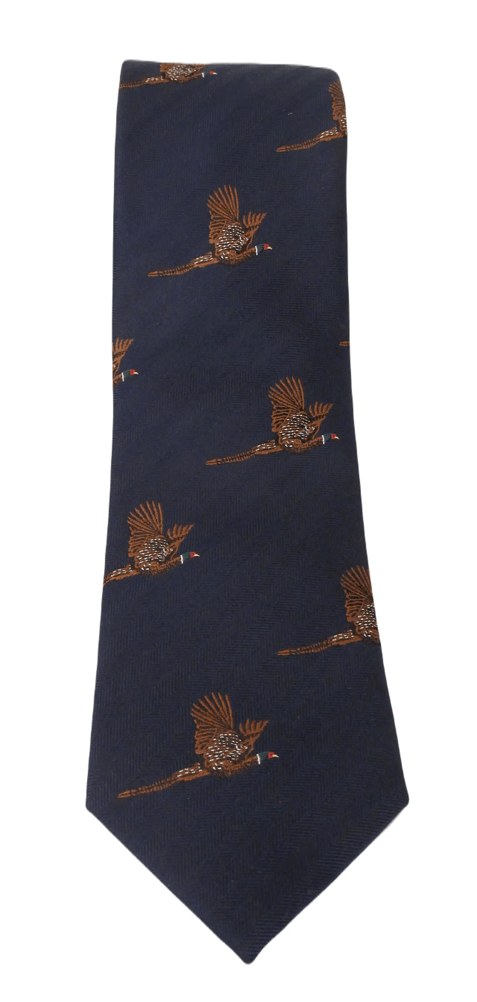 Flying Pheasant Country Silk Neck - Tie by Van Buck - Claudio Lugli Shirts