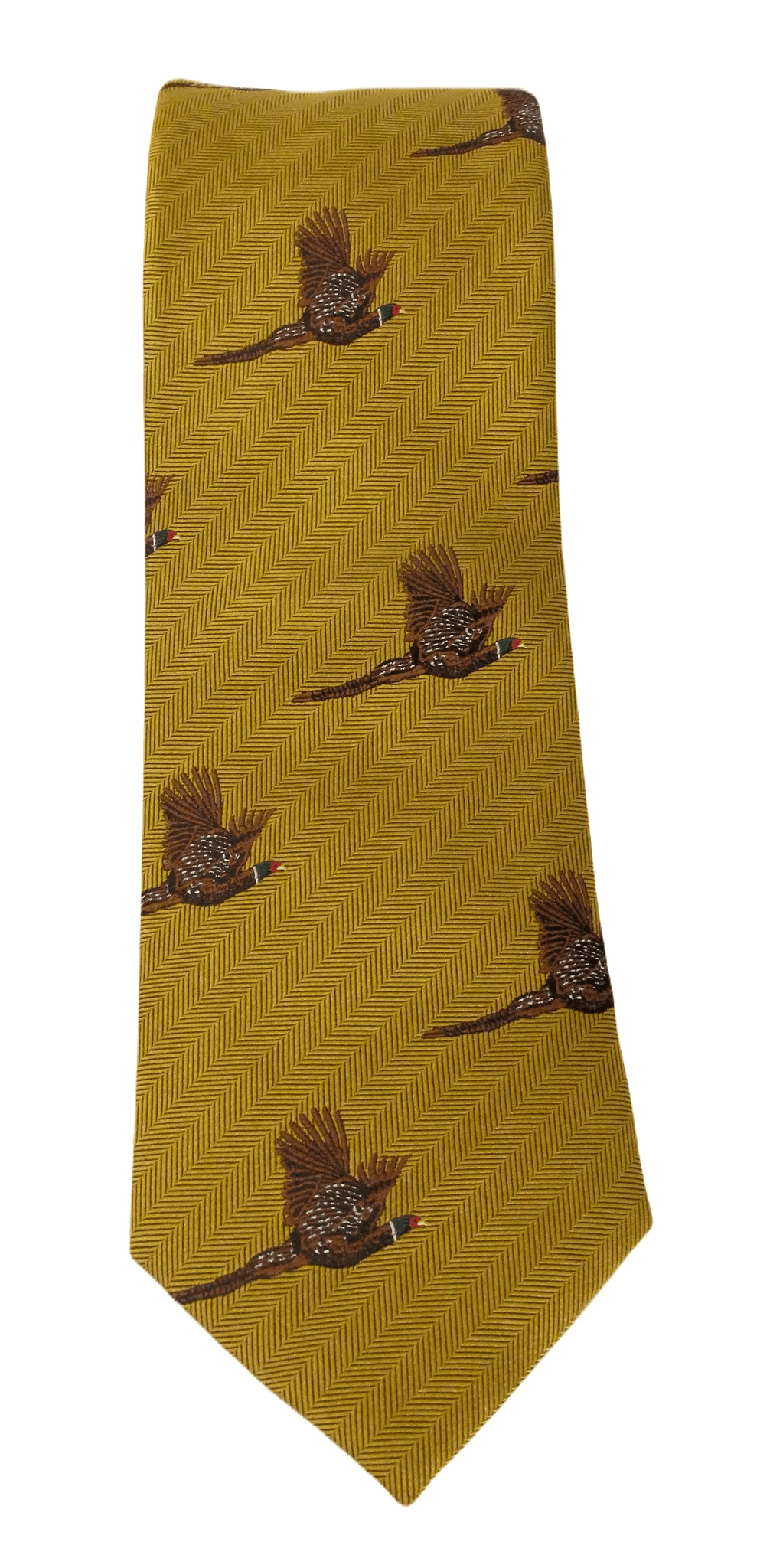 Flying Pheasant Country Silk Neck - Tie by Van Buck - Claudio Lugli Shirts