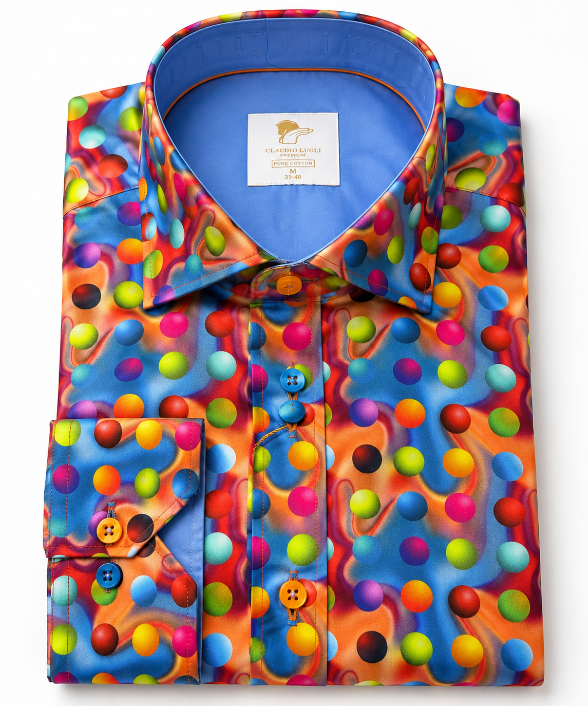 Gumball Polka Dot Shirt - Claudio Lugli Shirts